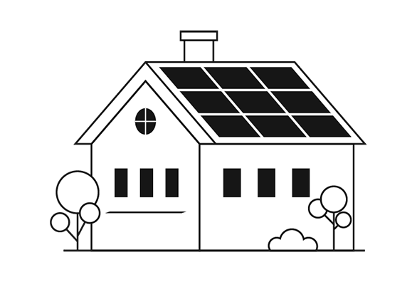 Maison panneaux solaires Thermiwatts